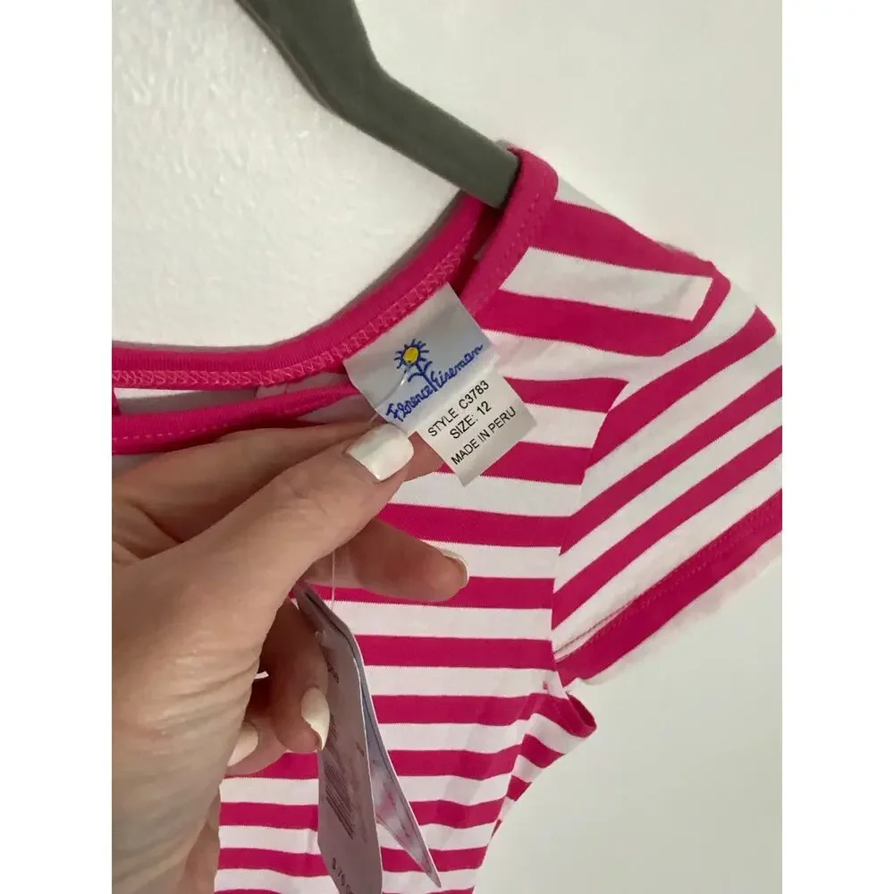Florence Eiseman‎ Girl's Striped knit dress size 12 NWT $76